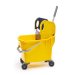 Kentucky mop bucket and wringer - 25 ltr, yellow