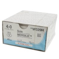 Johnson & Johnson 4/0 Mersilk Sutures - 45cm x 36 19mm, 3/8 Circle, RC - DMI Dental Supplies Ireland - Next Day Delivery