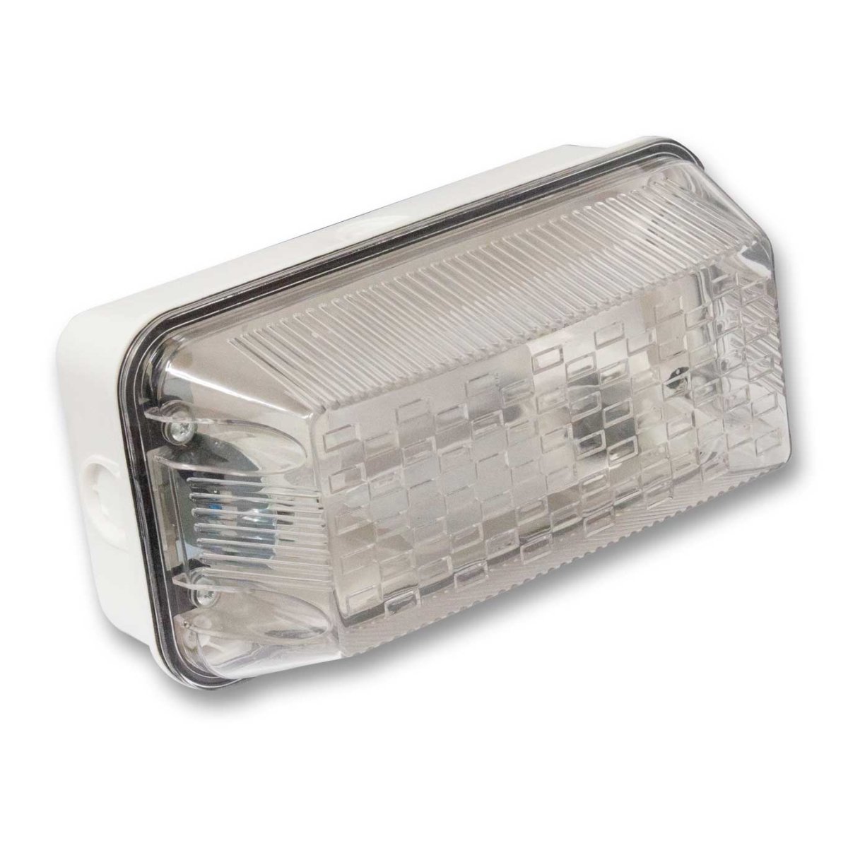 Source BC IP65 Polycarbonate Oval Bulkhead White