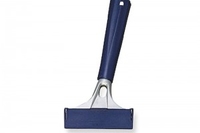 WINDOW SCRAPER WITH PLASTIC HANDLE