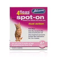 Johnsons 4Fleas Spot On Kitten VMD 1x6
