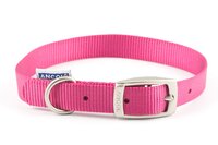 Ancol Viva Nylon Buckle Collar 28-36cm Size 3 Pink x 1