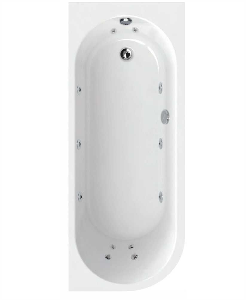 ARC 1700X700MM RH SINGLE ENDED 12 JET WHIRLPOOL BATH & PANEL