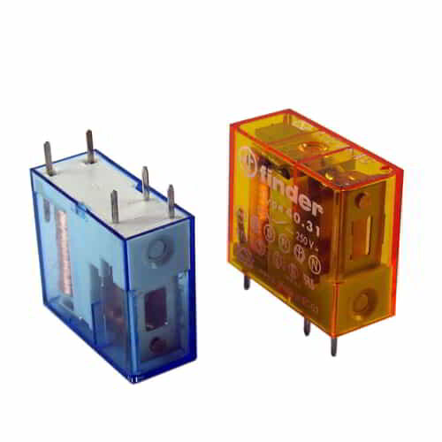 Finder 5 Pin 1PCO 10A 230V AC Slimline PCB Relay 40.31.8.230.0000 CSE