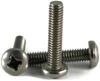 Stainless Pan Head Screw M4 x 50mm x 100