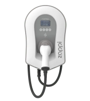 MYENERGI ZAPPI EV CHARGER 7KW - 22KW EV  TETHERED WHITE