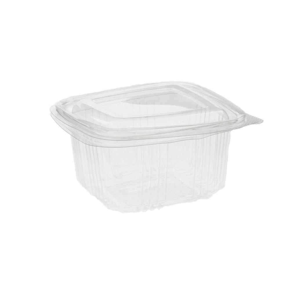 500ml clear square container