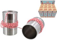 Tin Can Telephone "Retro" - CDU of 12