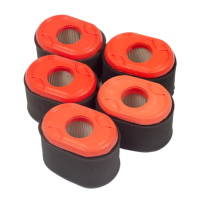 Briggs & Stratton Oval Air Filter - Horizontal Shaft Engine (5 pack)
