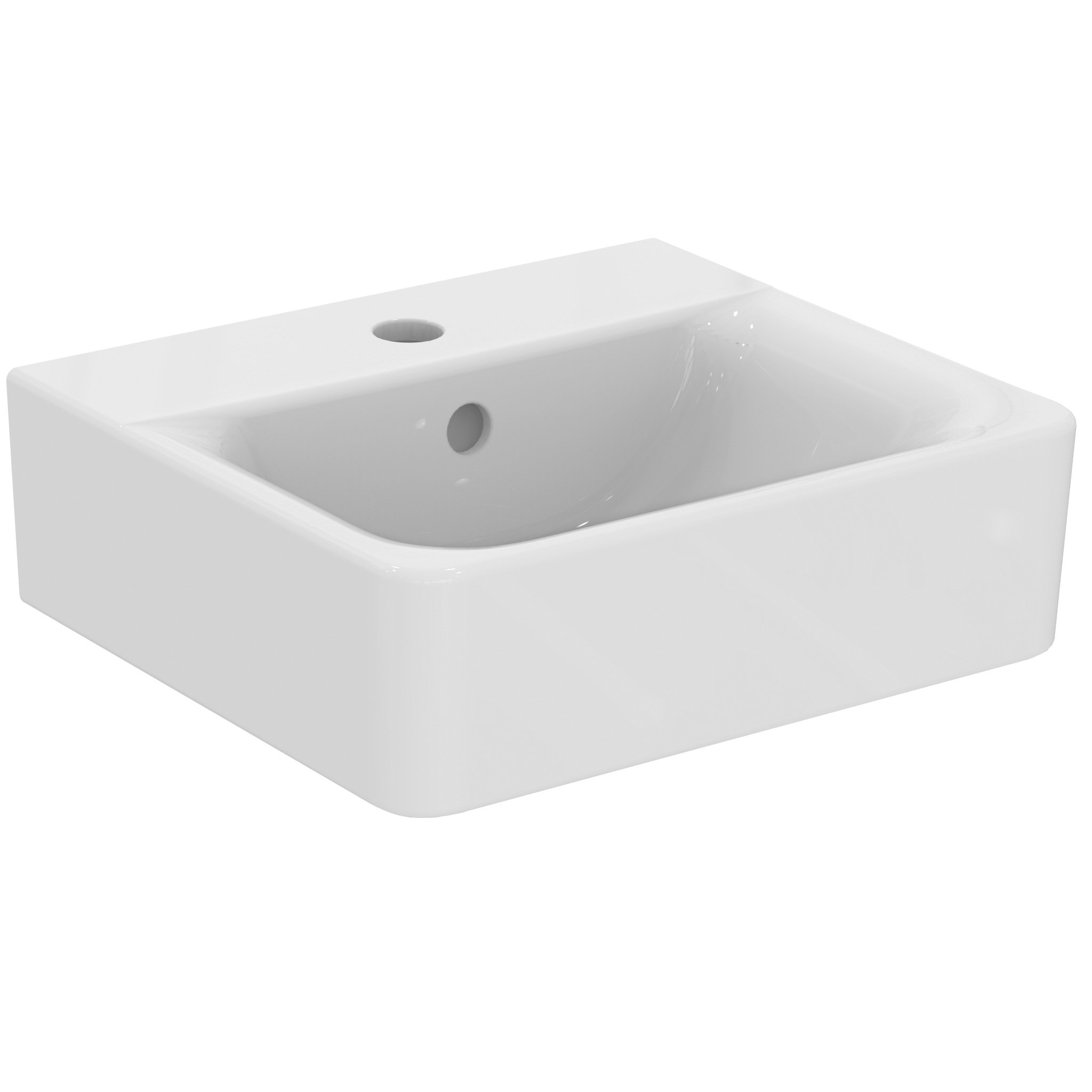 CUBE H/R BSN 40X36 WHITE 1CTH OF NCH