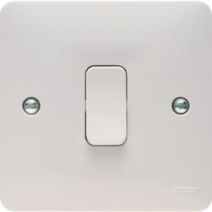 Hager Sollysta 20A DP Switch White WMDP84