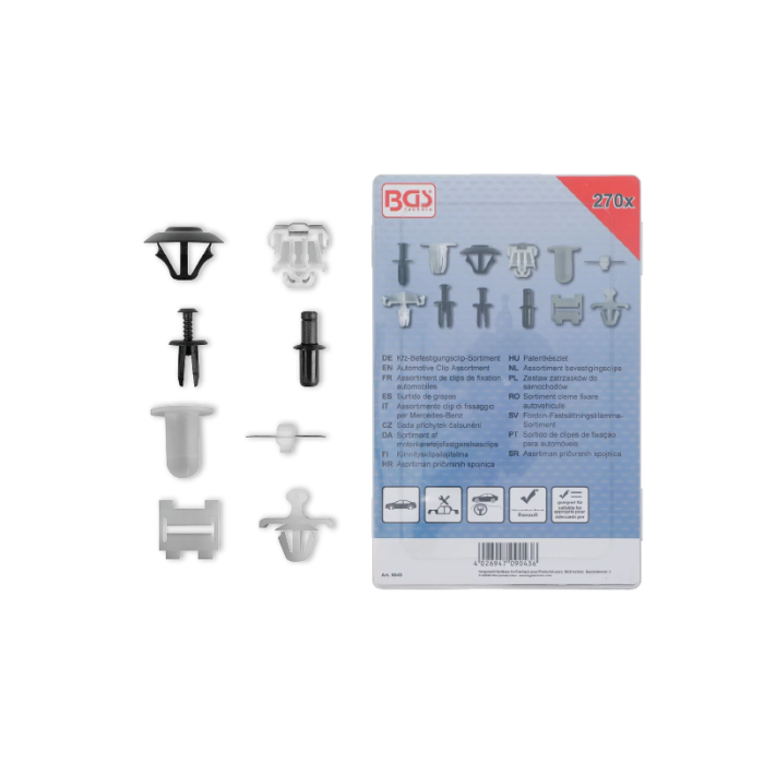 Mercedes Clip Assortment Set (270pcs.)