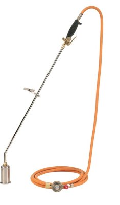 Onkruidbrander met regelaar en slangkit