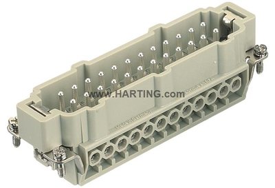 09330242601 48+ Earth Male Connector Screw Terminal 1-24 Size 48B  (Current Rating  500V  16A)