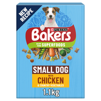 Bakers Complete Small Dog - Chicken & Veg 1kg