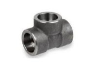 3/4" NPT 3000LB Screwed Equal Tee ASTM/ASME SA105N Hot Dip Galvanised to ASTM A153 ASME B16.11 NACE MR.01.75.
