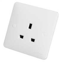 SOLLYSTA 1 GANG 13A UN SWITCHED SOCKET