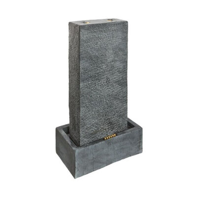 Led Slate Wall Water Feature 103cm
