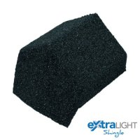 ExtraLight 135 degree Hip End Cap in Charcoal colour