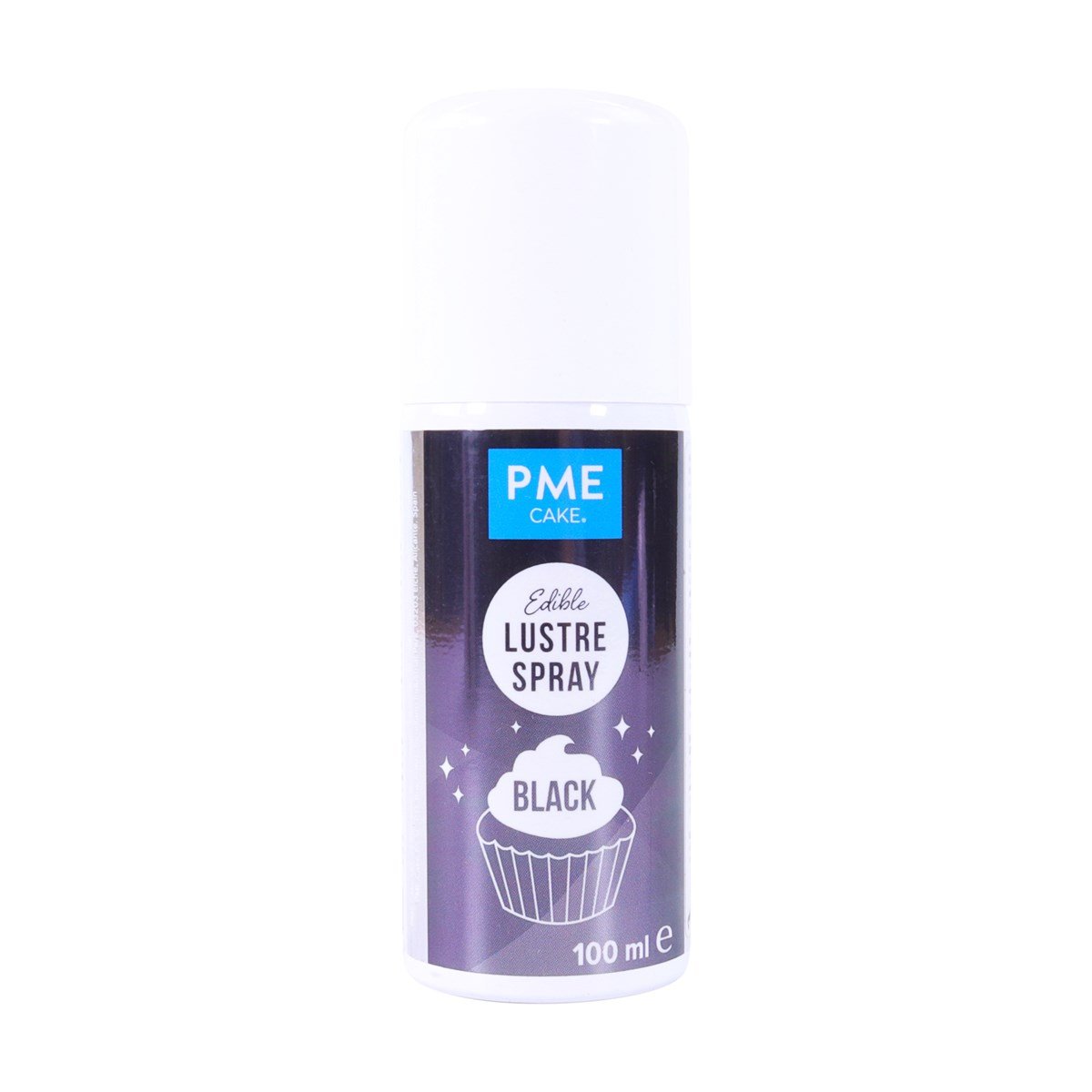 NEW BLACK EDIBLE LUSTRE SPRAY 100ML