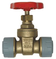 Polypipe Polyplumb Grey PB3122 22mm Gate Valve