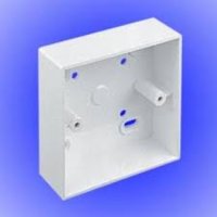 SINGLE SURFACE BOX 32MM PVC MSSB91WH
