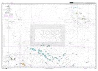 ADMIRALTY Chart - 4654 Tahiti to Iles Marquises