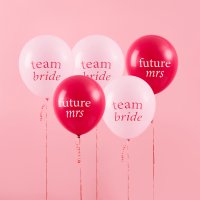 Pink Hen Party 12" Latex Balloons - Pack of 5
