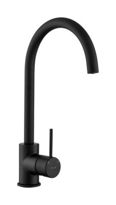 Leisure Aquanomic AquaPlay Single Lever Monobloc Tap - Matt Black