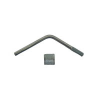 JOCKEY WHEEL HANDLE & PAD KIT BRADLEY 3500KG HU12