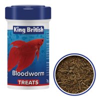 King British Bloodworm Fish Treats 7g x 6