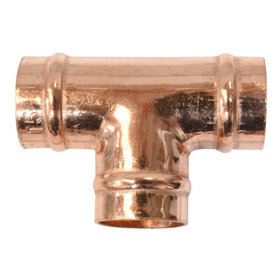 Solder Ring 15mm Equal Tee