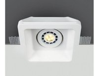 ONE Light GYPSUM Square Trimless Adjustable Downlight