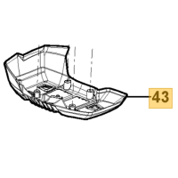 GGP / STIGA - FUEL TANK LOWER COVER