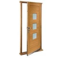 PREHANGING SERVICE OF SINGLE DOOR INTO FRAME