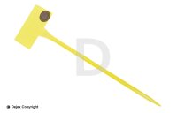 38cm YELLOW ANGLED HEAD LABELS (SL400)