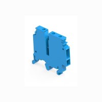 M4/6.3A.N Entrelec 3 Connection Feedthrough Terminal 4mm&sup2; Blue 1SNA125468R2200