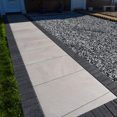 Tippers Porcelain Paving Burlingstone Perla 900mm x 600mm x 20mm