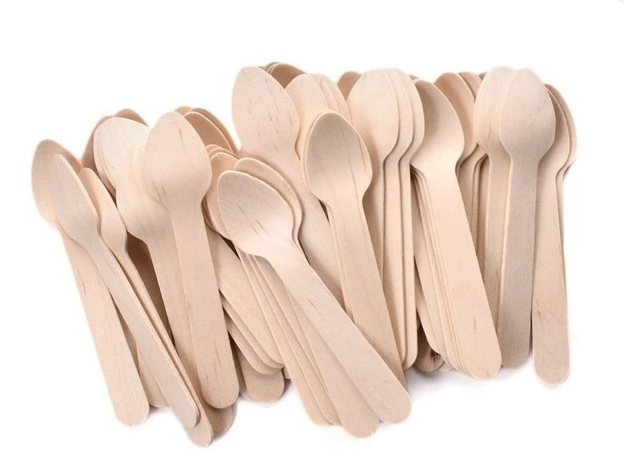 WOODEN SPOON 160mm - Birch Wood