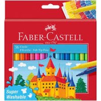 Faber Castell Fibre Tip Markers - 36s