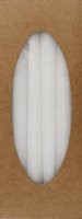 Candle 10 Inch White Tapered   (87042)