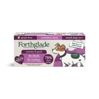 Forthglade Complete Grain-Free Adult Small Breed Variery Duck & Turkey 150g x 8