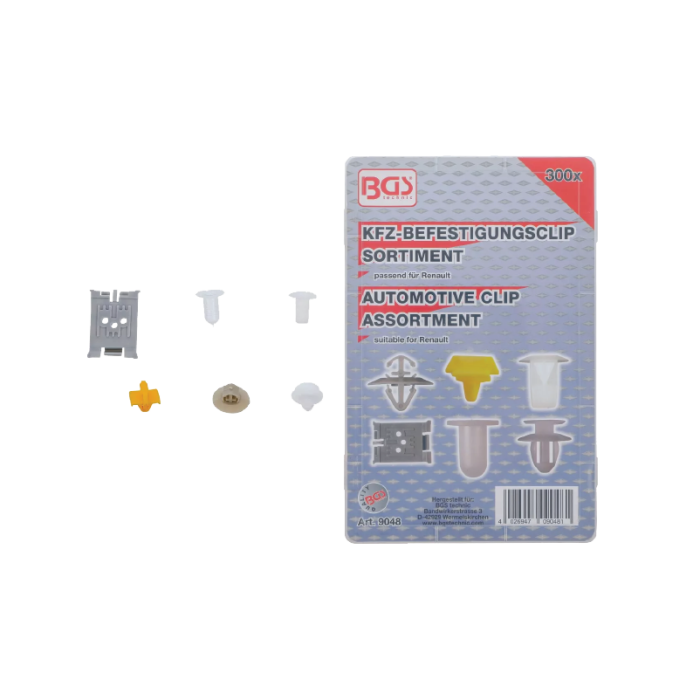 Renault Clip Assortment (300pcs.)