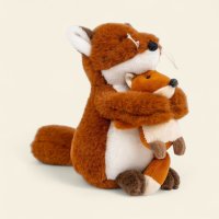 Fox with Baby 15cms