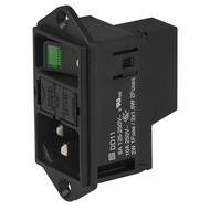 IEC Panel Inlet C14 with Switch & Fuse holder