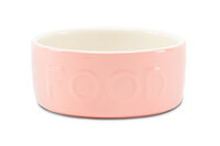 Scruffs Stoneware Classic FOOD Bowl 19cm Pink x 6
