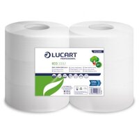 Lucart Eco Jumbo Toilet Roll (3"Core) 300m x 6 rolls