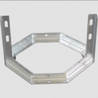 13.5" Welded Cradle Mitre Bracket Galvanized