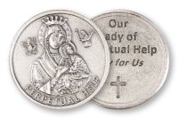 Metal Pocket Token/Perpetual Help   (13314)
