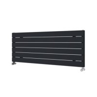 Tucker French 450 x 1200mm Single Panel Anthracite Horizontal Radiator (Heating Only)